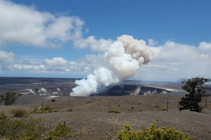 Waterfall and Volcano Park Tour